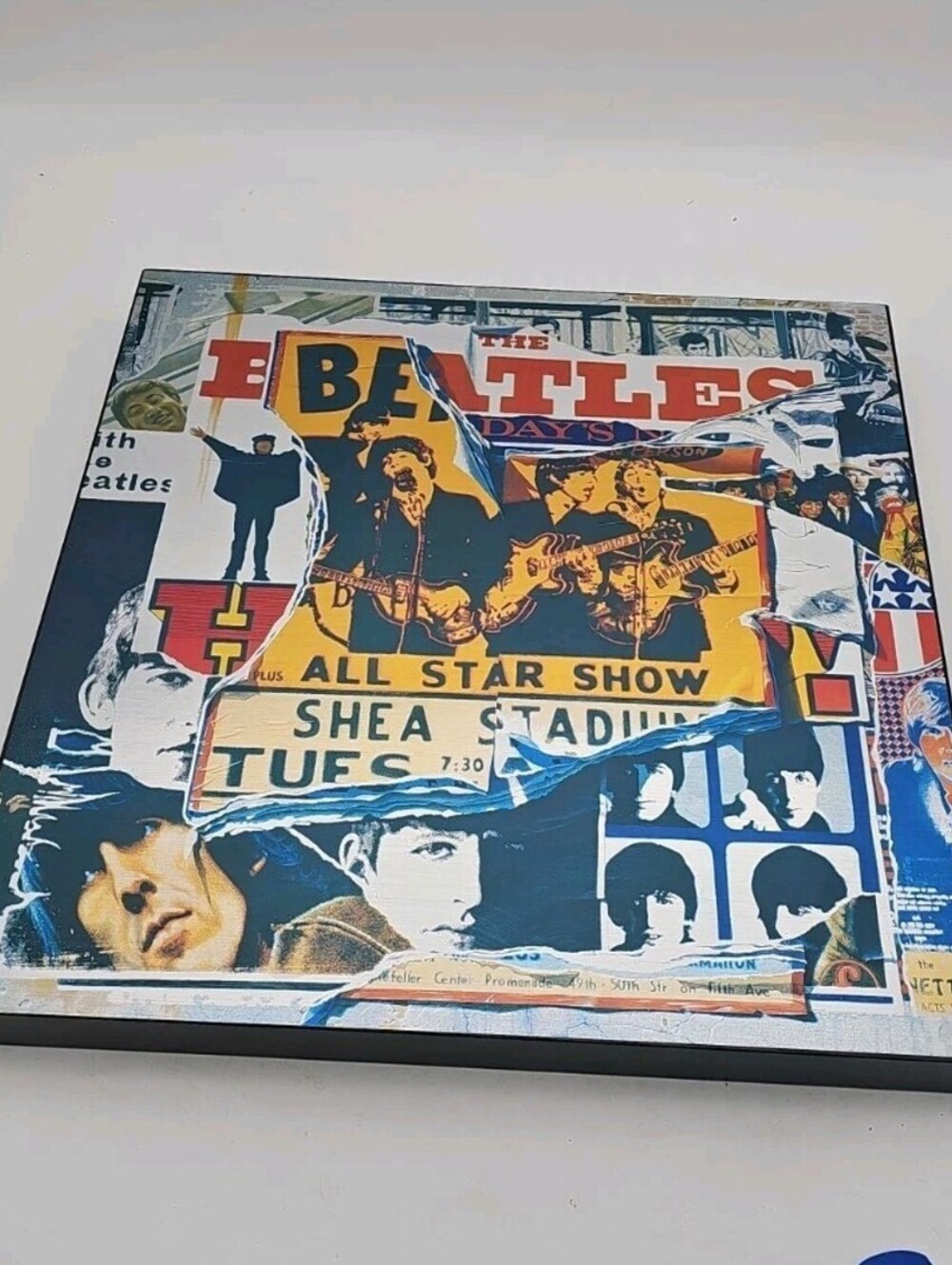 The BEATLES ANTHOLOGY 2 Capital Records Apple Media 17" x 18" Poster Color Frame